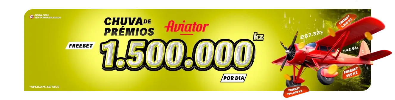 Chuva de Prémios no Aviator - Kwanza Bet