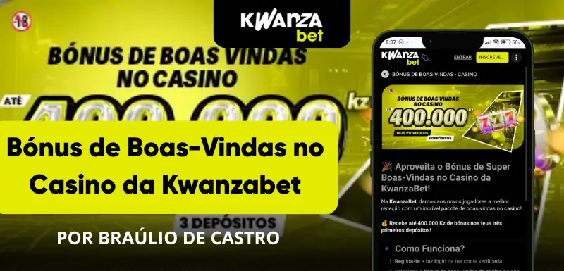 Bónus de Boas-Vindas no Casino da Kwanzabet